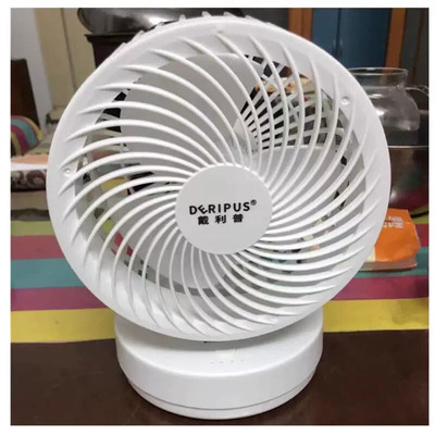 新货戴利普台式电风扇小型台扇桌上充电超长续航办公室桌面款小风