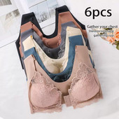 Front Buckle Bra Pcs Anti Shockproof Deep Wires