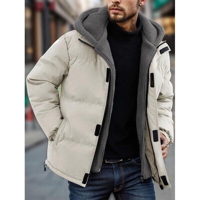Men's Thickened Windproof Winter Jacket Cold Resistant Warm
