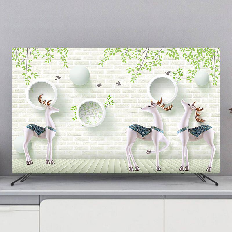 电视机套防尘罩新款新款升级电视机罩防尘罩套电视机防尘布盖布家