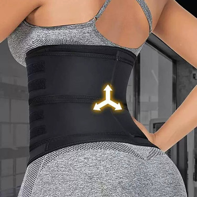 Women's belt with adjustable zipper for sweat