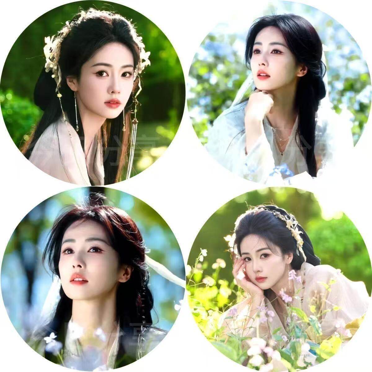 白鹿周边收藏明星应援吧唧谷子马口铁徽章胸针临江仙原创胸章痛包