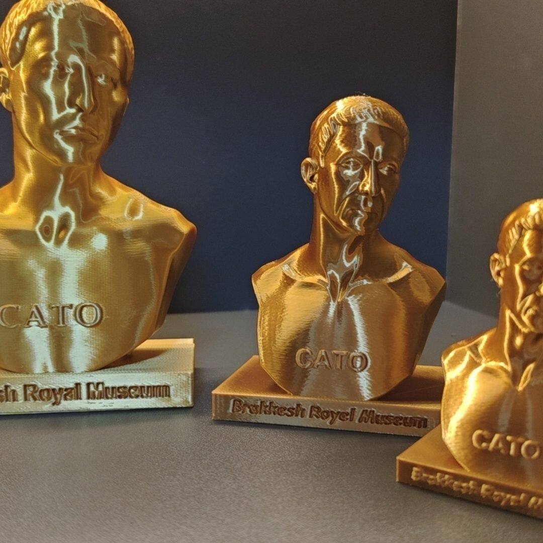 三角洲老太模型三角洲大红模型克劳迪乌斯模型半身像摆件模型2.0