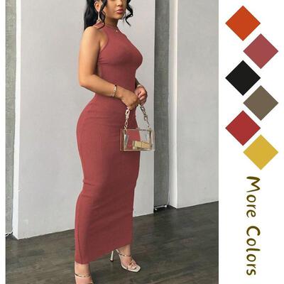 Women Summer Sexy Bodycon Maxi Dress Casual Long Dresses