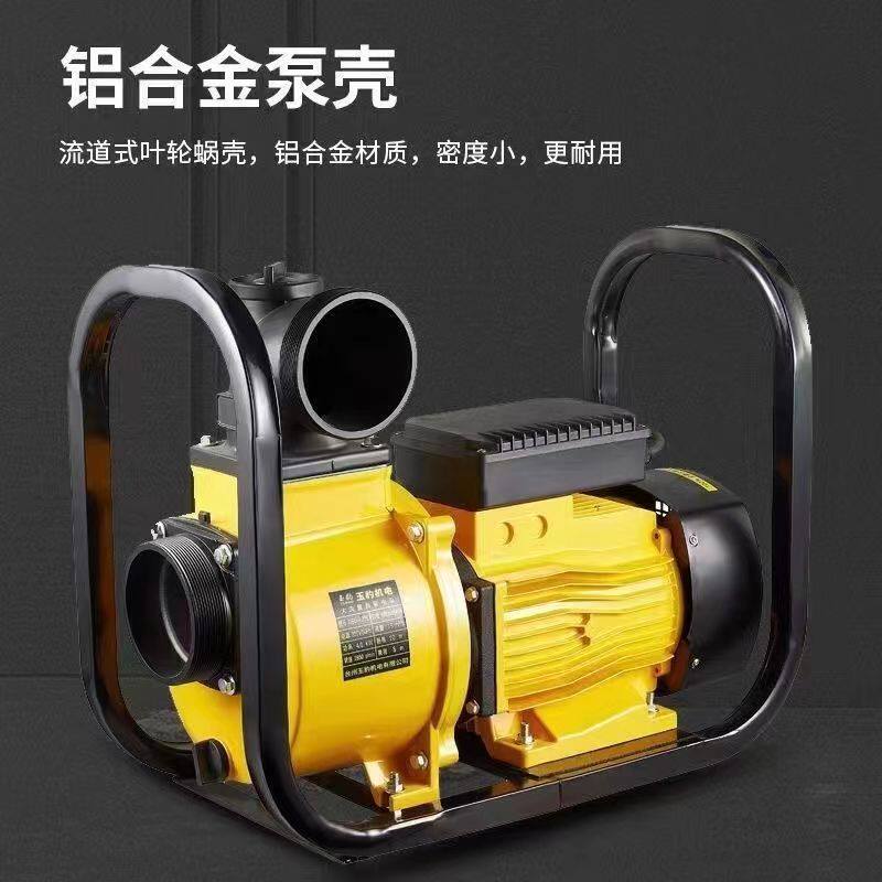 家用电动抽水机农田灌溉大流量电机自吸泵220V380V滴灌高扬程水泵