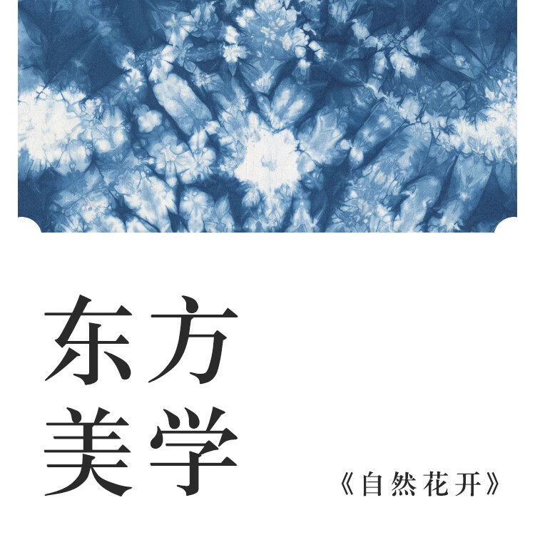 新中式蓝色纹饰抽象装饰画现代少数民宿中古风挂画仿蜡染玄关壁画
