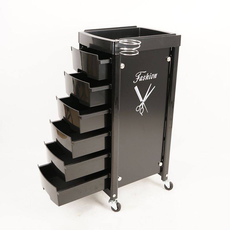 新款网红高档美发店工具车理发店小推车抽屉式高端推车染发工具车