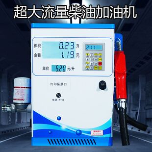 小型加油机12V24V220V大流量柴油机防爆汽油DG全自动加设备抽油泵