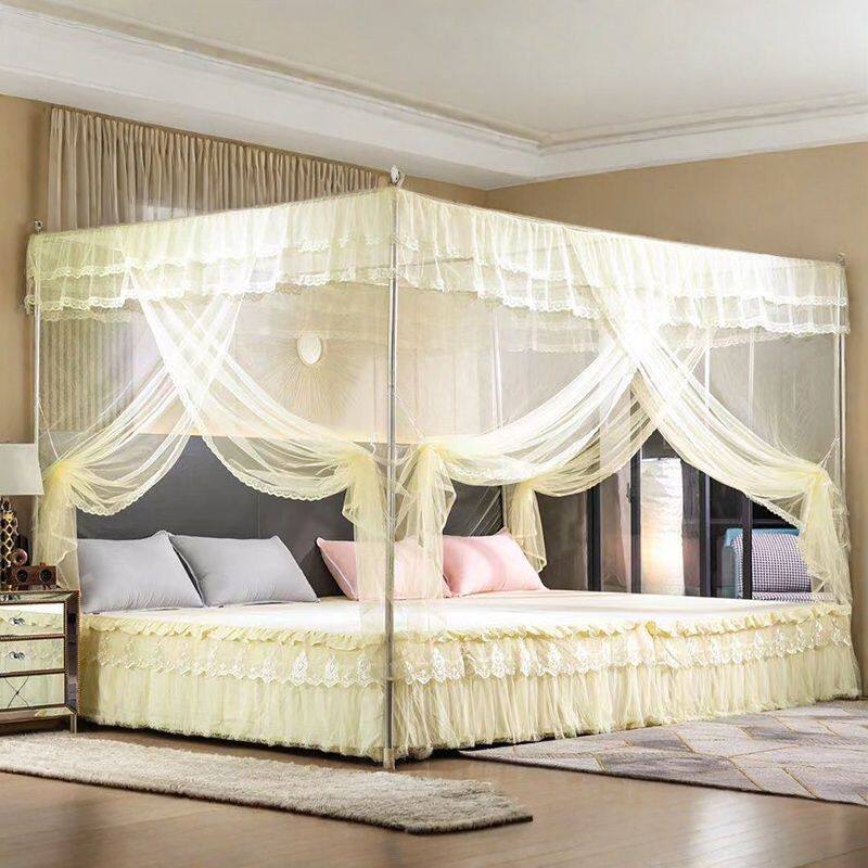 超大蚊帐宫廷加大加宽拼接床双床蚊帐定做超大子母床榻榻米炕