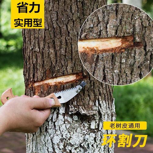 环割刀果树柑橘枣葡萄树老树皮剥皮刀开甲刀环割放水荔枝环剥器剪