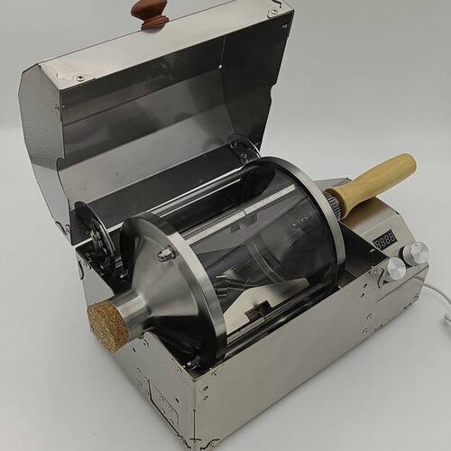 小型家用全自动咖啡烘豆烘焙机电热石英玻璃滚筒商用四代咖啡机