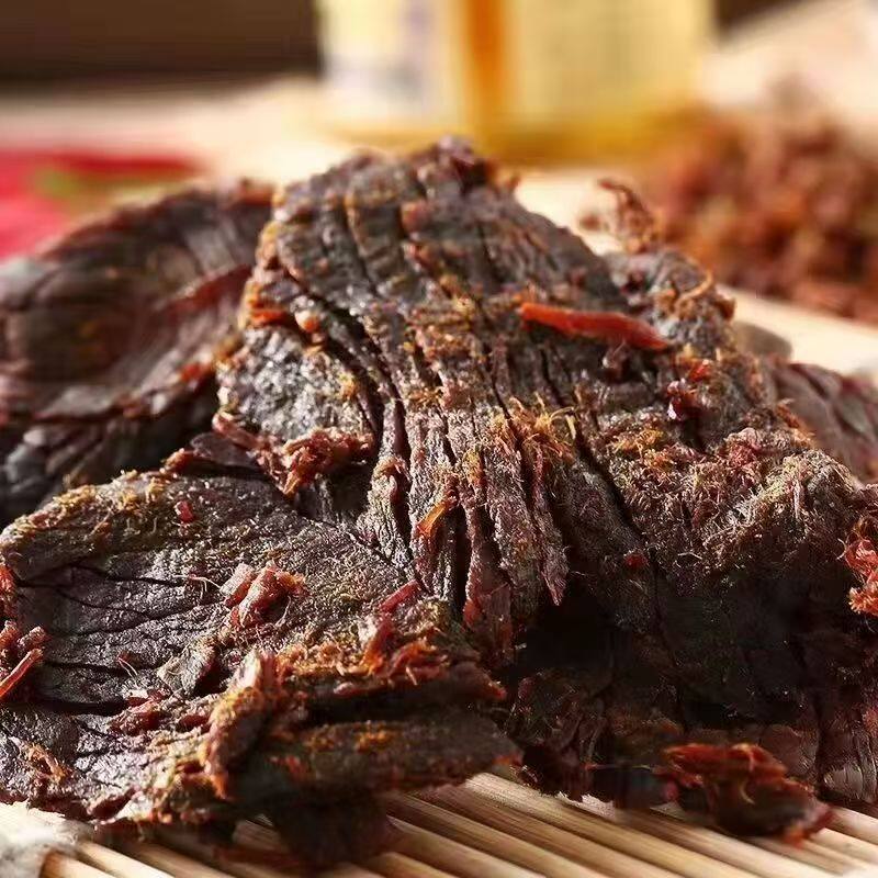 厂家直销清仓】牛肉干风味正宗内蒙古特产风干鸡肉干零食手撕偏软