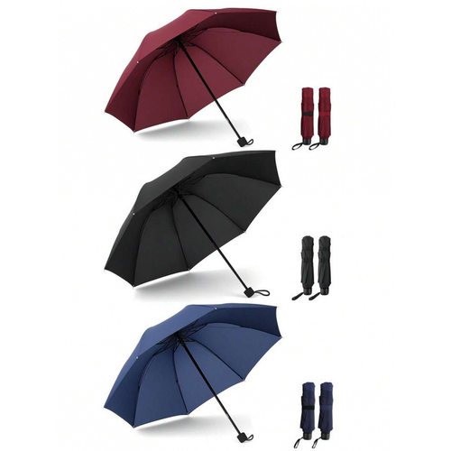 U 31363 Black Glue Sunscreen Umbrella 黑胶防晒晴雨两用雨伞