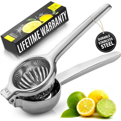 Extra Large Stainless Steel Lemon Squeezer Heavy Duty
