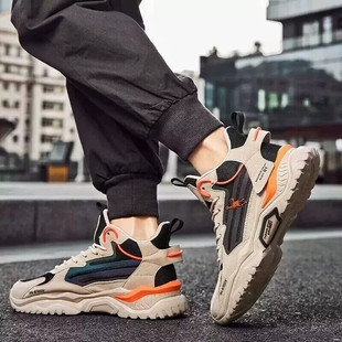 正品乔丹格兰秋冬男鞋2025透气网面高帮鞋大码时尚潮流跑步鞋A36