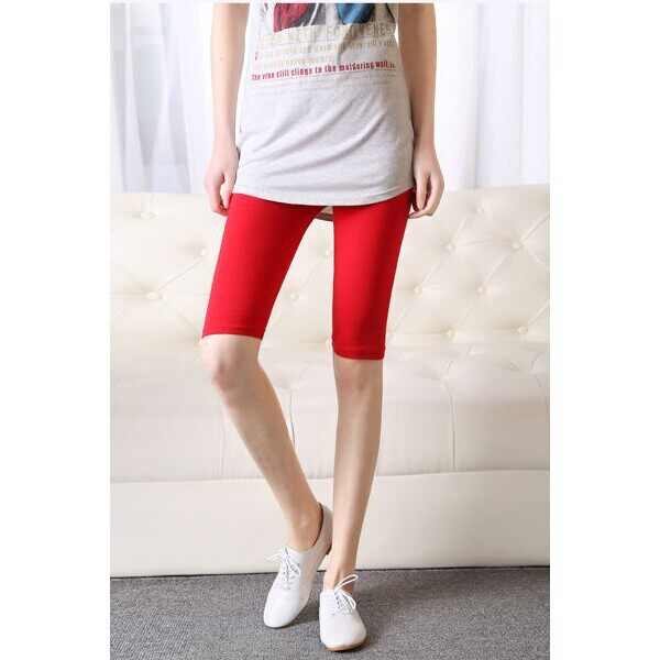 [南极人] 安全裤女 纯棉五分打底裤女外穿夏季薄款加大码防走光紧