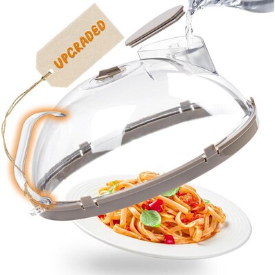 Microwave Splatter Cover for Food Upgraded Microwave Cover