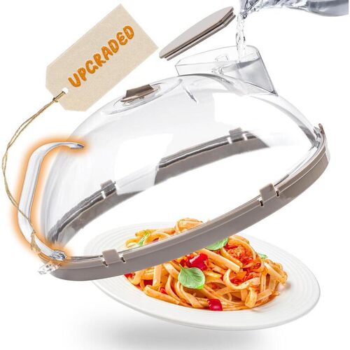 Microwave Splatter Cover for Food Upgraded Microwave Cover