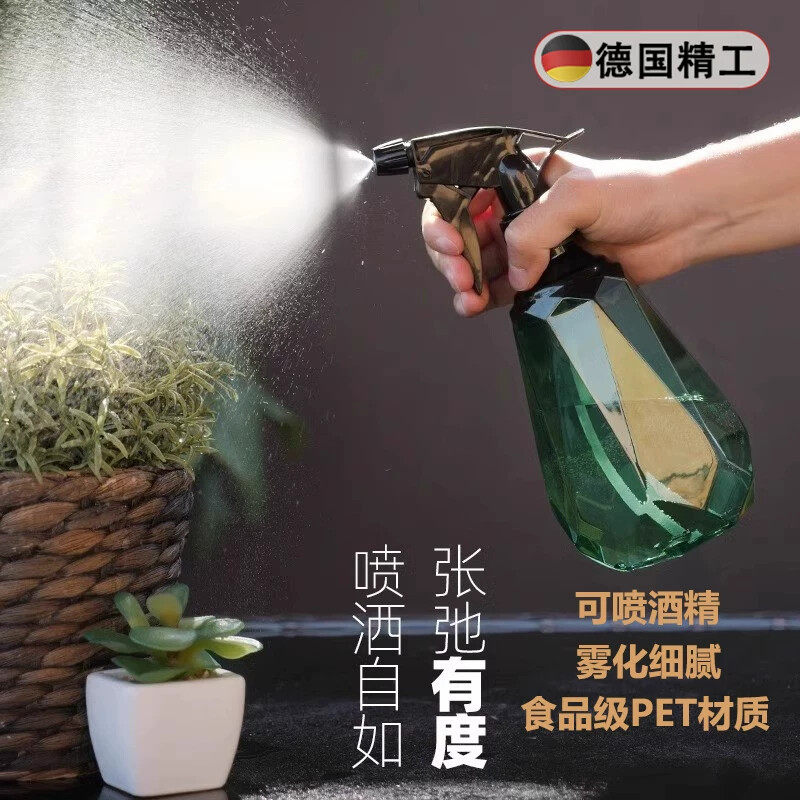 浇花喷壶喷雾瓶手压喷水壶家用清洁消毒专用洒水壶喷头发喷水壶