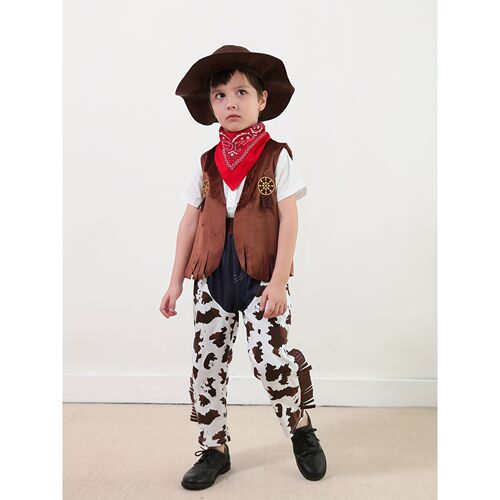 K 49781 Western Cowboy Costume Set 西部牛仔童装 跨境供应