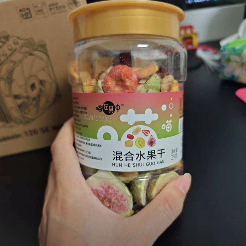 综合水果脆片冻干混合水果干蔬果儿童零食罐装