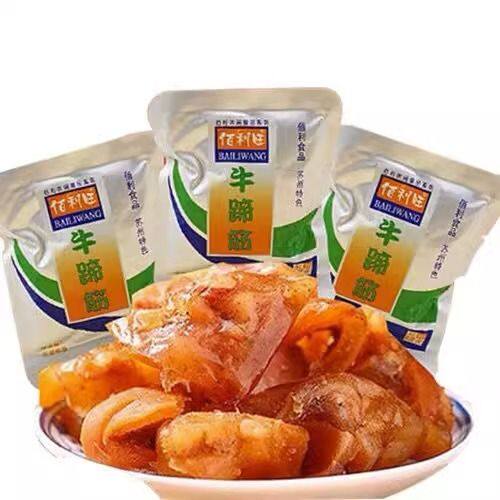 佰利旺牛蹄筋250g零食小包装即食熟食苏州特产牛板筋散称卤味香辣