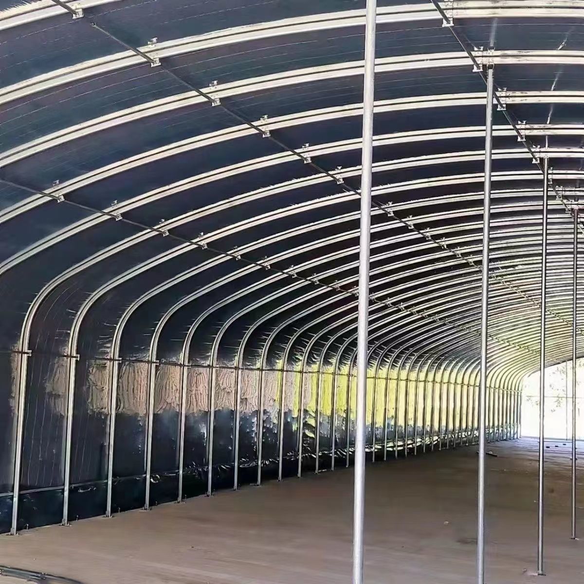 养殖大棚支架全套骨架蔬菜育苗棚温室种植大棚一整套钢架