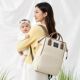 新款 简约妈咪包防水大容量网红卡通洋气双肩妈咪包百搭手提母婴包