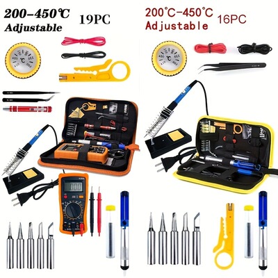 L 27071 Adjustable Temperature Soldering Iron Kit 电烙铁焊接