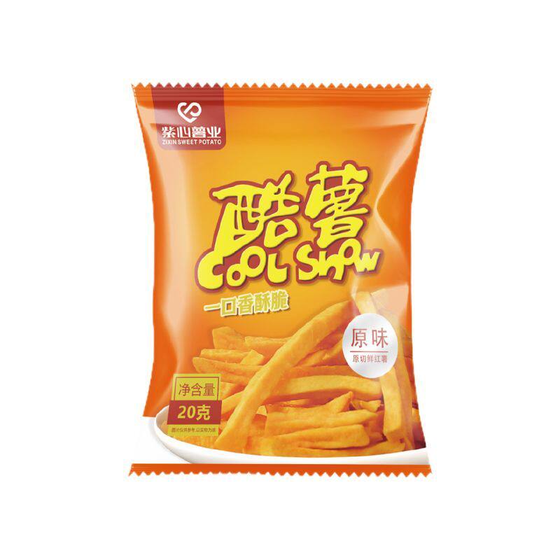 芝士番茄蜂蜜黄油味果蔬香脆原切薯条片礼包休闲红薯干条茶点零食