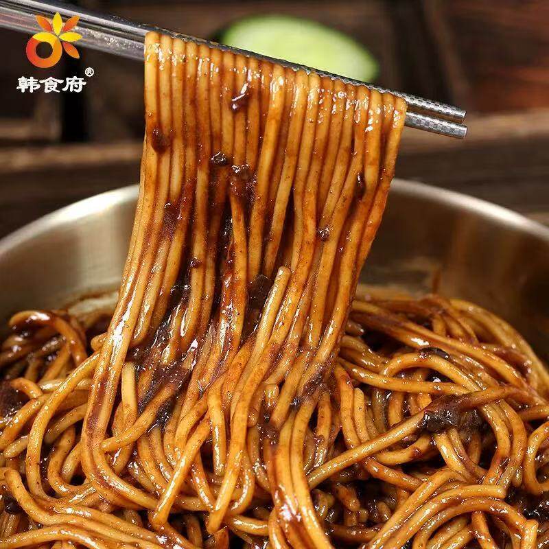 韩食府正宗韩式炸酱面方便面酱香浓原味火辣延边特产美食健康速食