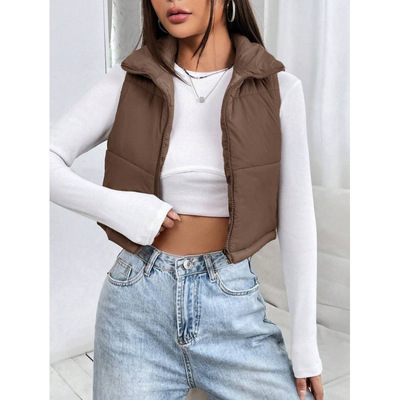 Z 45666 Ladies' Vest 女士背心跨境速卖通外贸海外仓