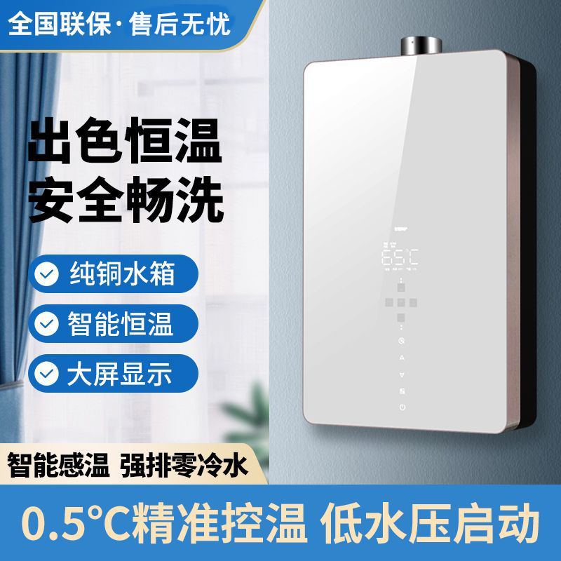 阿拉好太太燃气热水器家用即热式热水器恒温式天然气零冷水液化气
