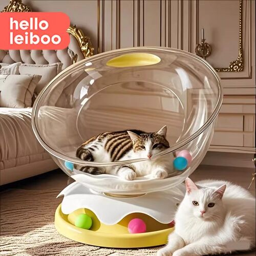 太空舱猫窝四季通用猫床猫咪窝睡窝猫玩具自嗨解闷神器猫咪用品
