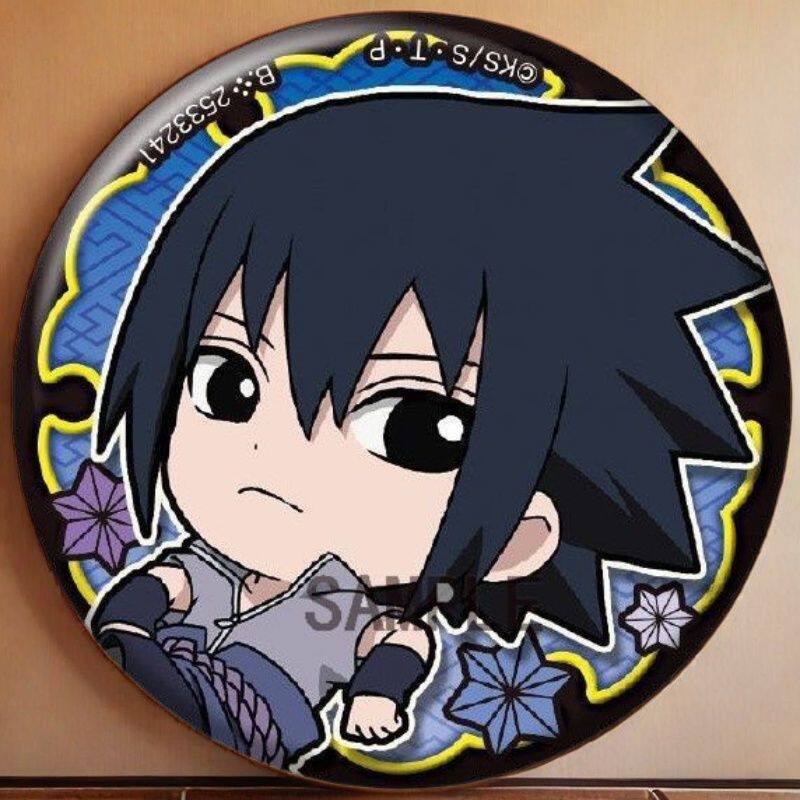 火影忍者周边徽章漩涡鸣人宇智波鼬我爱罗日向雏田cos胸章吧唧