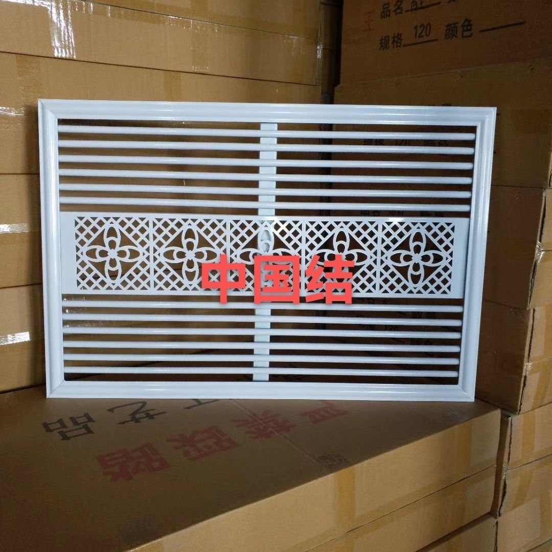仿钢暖气罩 家用暖气片罩 取暖镂空出风口检修口定制