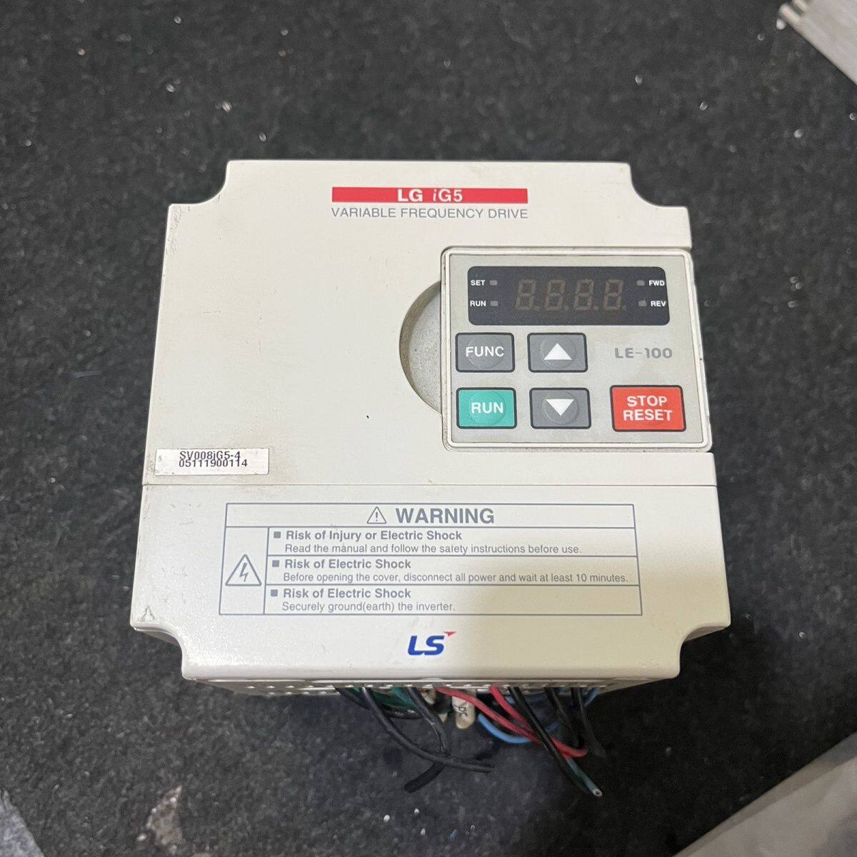 LG/LS产电变频器SV008iG5-4 0.75KW 380V 二手拆机件 功能包好