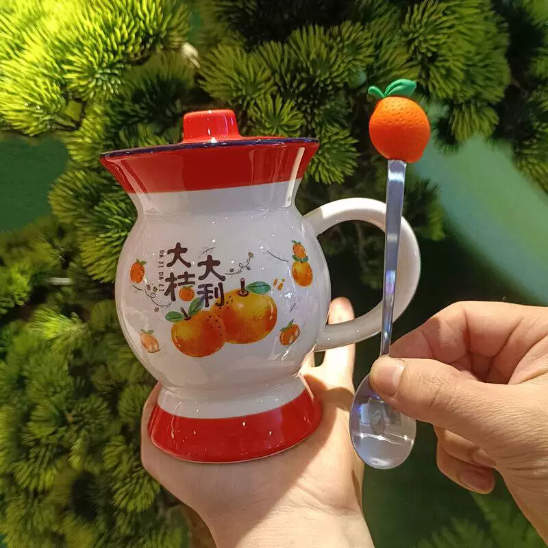 痰盂水杯搪瓷怀旧老式网红搞怪沙雕恶搞杯子稀奇古怪尿壶款水杯图片