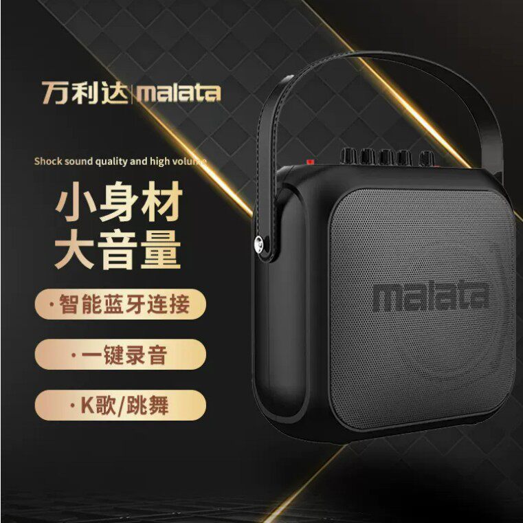 malata/万利达M+9403户外广场舞大音量手提便携式小型蓝牙k歌音响