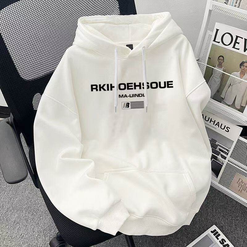 连帽中大儿童学院hiphop风男女童卫衣学生校园简约字母休闲外套潮