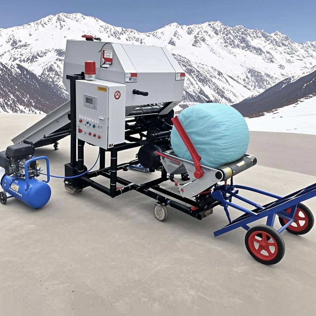 三项电全自动打捆机青储打包机青贮机饲料牧草玉米秸秆打捆包膜