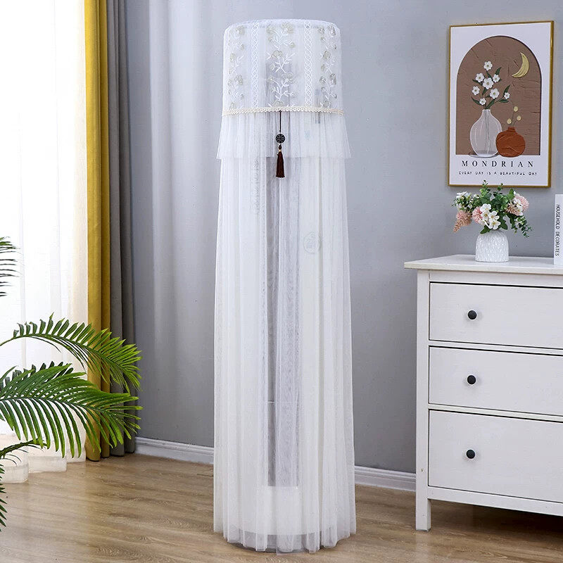 立式空调防尘罩圆柱形柜机开机不取海尔格力美的奥克斯客厅空调套