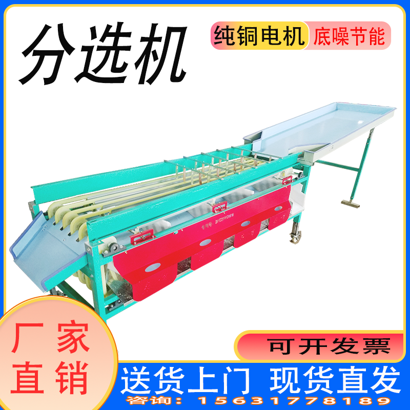 选果机李子樱桃筛选机圣女果百香果分级机柠檬金桔橙子分级机荔枝