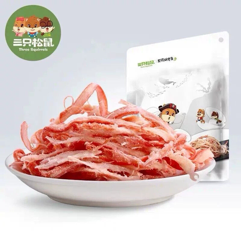 原味鲜香烤鱿鱼丝手撕鱿鱼条鱿鱼干即食鱿鱼网红休闲解馋小零食