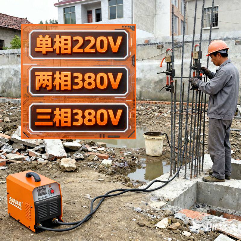 五陵电渣压力焊机单相220V 380V双电压两用630电焊机钢筋对接焊机