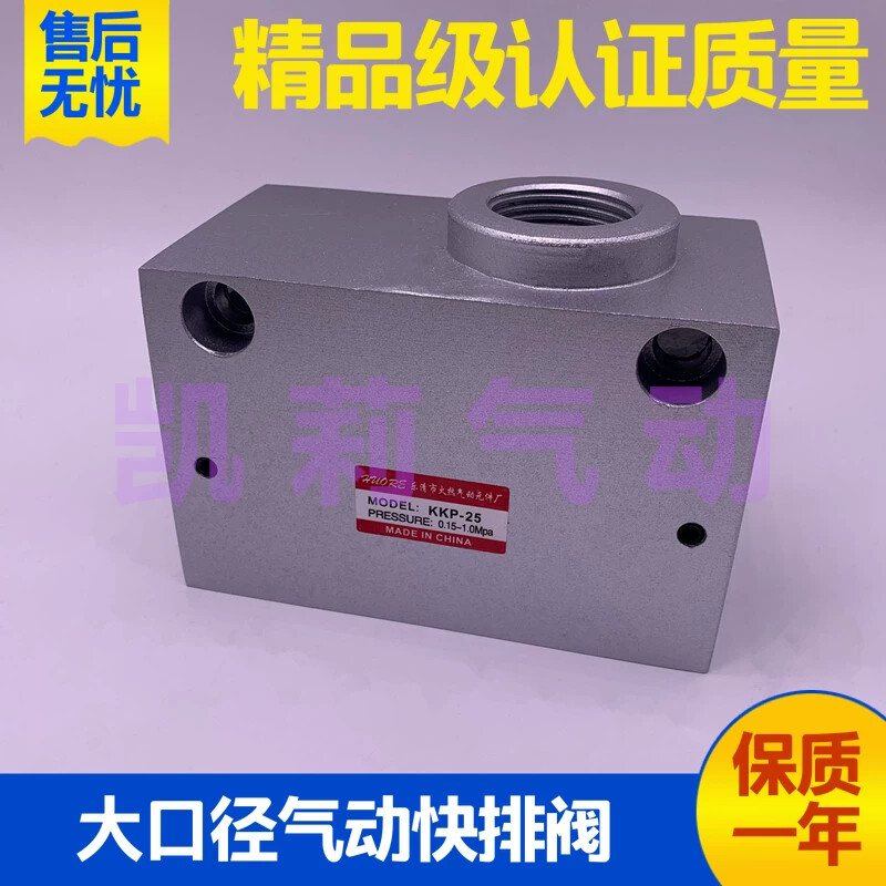 大口径气动快排阀KKP-L8 L10 L15 L20 L25 L32 L40 L50快速排气阀