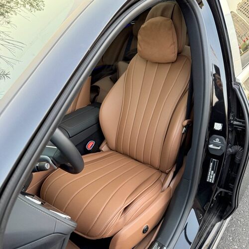 24-25款奔驰E级专用单片坐垫E300L/E260L四季通风透气座垫座椅套