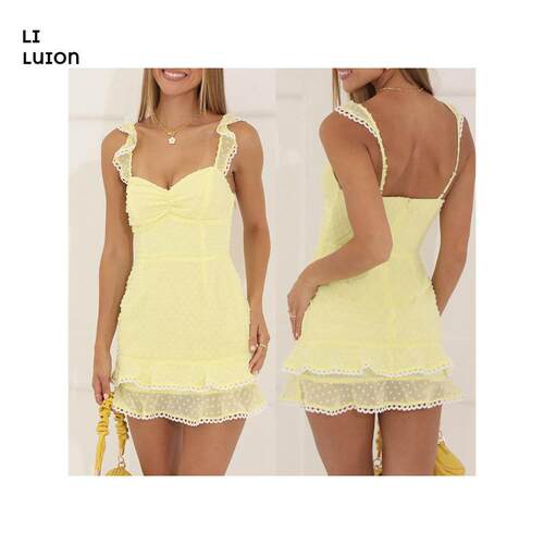 Springtok Womens Sleeveless Bodycon Dress Sweetheartneck Dot