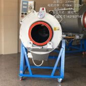 茶叶炒茶机小型滚筒式 摆摊电动杀青机全自动械多功能商用家用机械