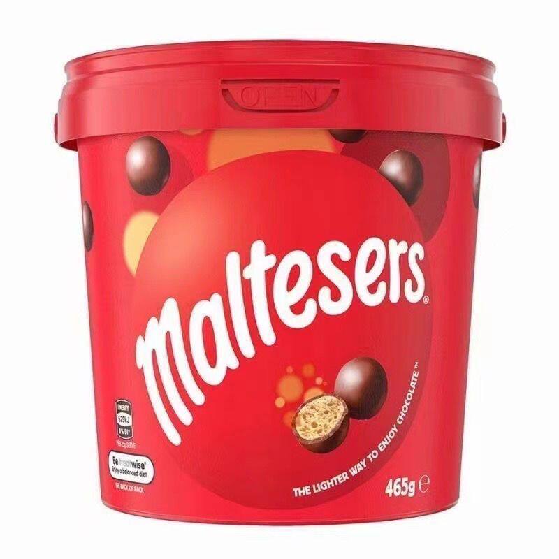 澳洲麦提莎Maltesers 牛奶巧克力黑巧克力袋装盒装桶装网红零食